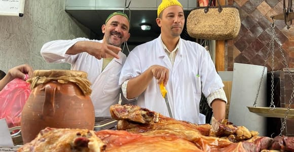 Marrakech : dégustation guidée de street food avec des habitants