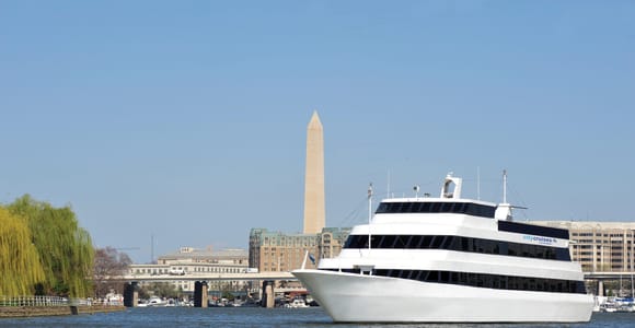 DC: City Cruises Buffet Brunch, Mittagessen oder Dinner Cruise