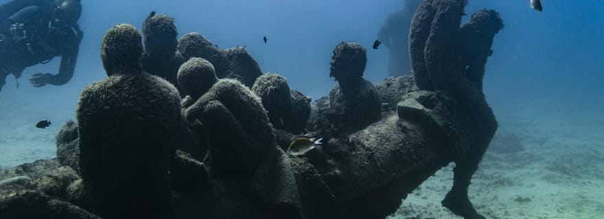 Museo Atlántico : cours de plongée sous-marine pour les plongeurs non certifiés