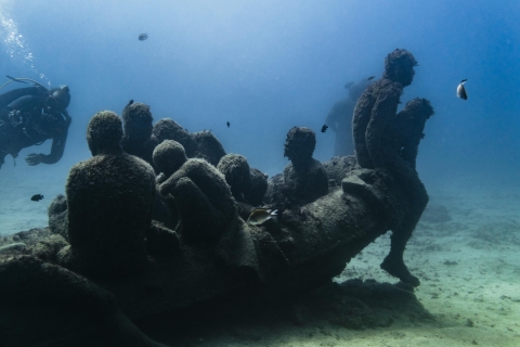 Museo Atlantico voor niet-gecertificeerde duikers