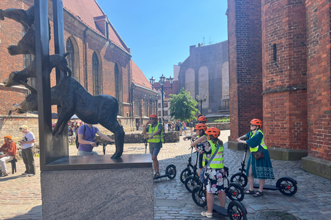 Riga Highlight Big wheel e-scooter Group tour