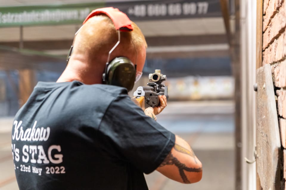 Krakow: Extreme Shooting Range with Hotel Transfers