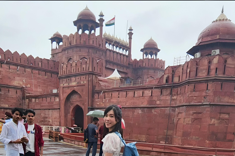 Delhi: Red Fort Skip-the-Line Tour with Hotel Pickup & Drop Only Professional Tour Guide