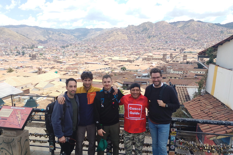 Tour a piedi gratuito di Cusco, tour della città di Cusco, San Blas, vista panoramica