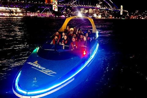Darling Harbour: Slow Jet Boat Cruise Vivid Sydney
