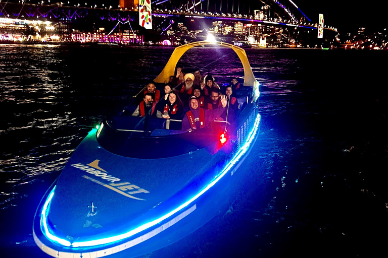Darling Harbour: Slow Jet Boat Cruise Vivid Sydney