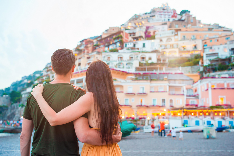 Desde Nápoles: Excursión de un día a Pompeya, Costa Amalfitana y Positano