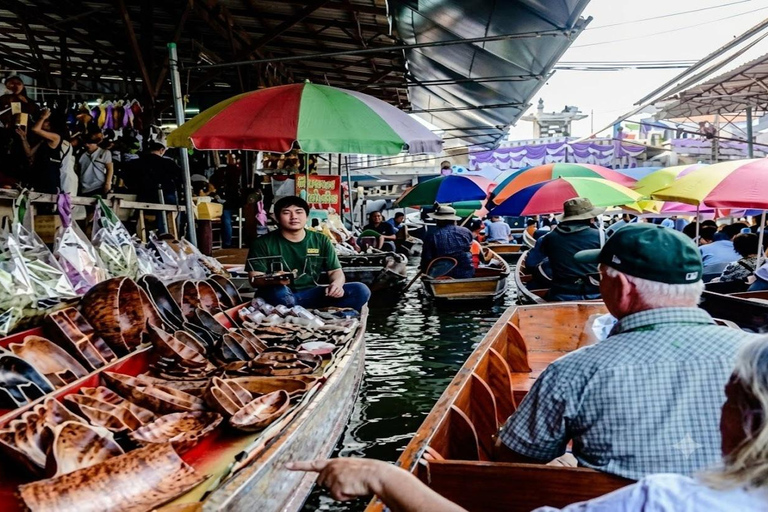 Bangkok: Railway & Floating Market Private Tour with Driver