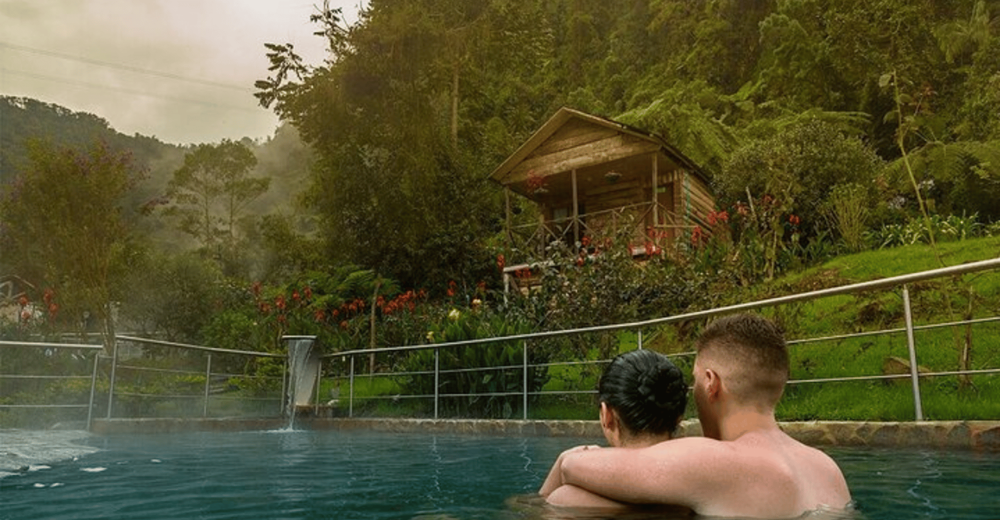 San Vicente hot springs from Pereira, Armenia or Salento - Housity