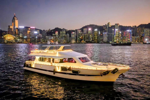 HK: Lunar New Year Fireworks Cruise with Unlimited Drinks