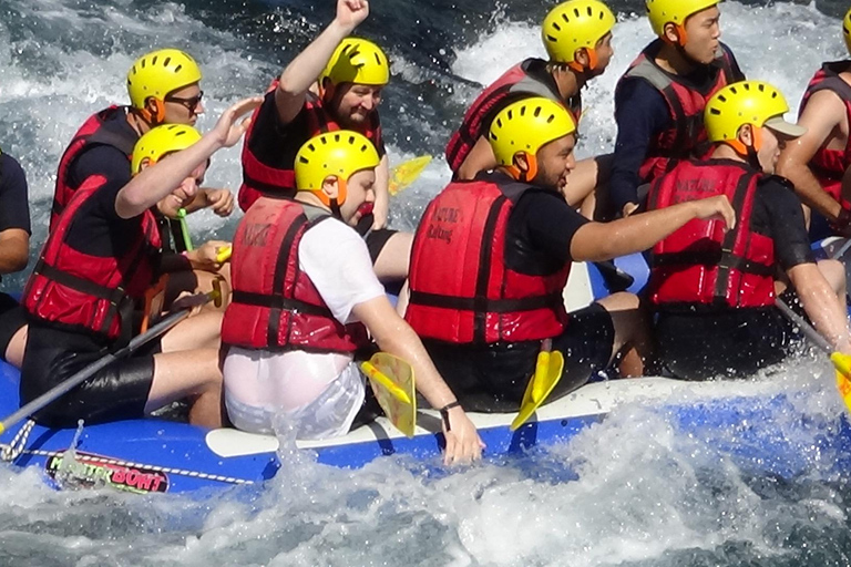 Tour de aventura en Antalya: barranquismo y raftingExcursión de Aventura en Antalya: Rafting y Barranquismo