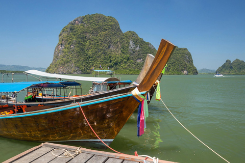 Krabi : excursion sur l&#039;île de James Bond et à Phang Nga en bateau à longue queueTour en bateau à longue queue dans la baie de Phang Nga