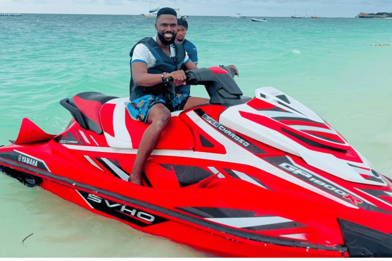 Kendwa: Jet Ski Sunset Cruise with Drone Photography