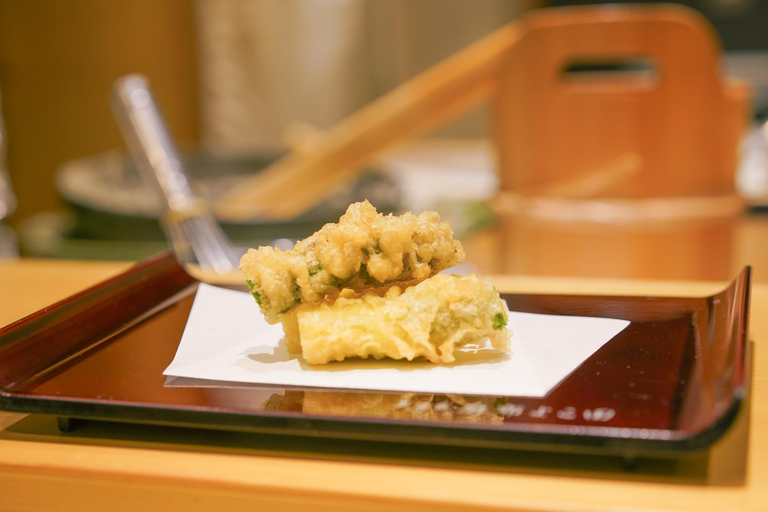 Hochwertiges Sushi &amp; Tempura-Essen in Ginza