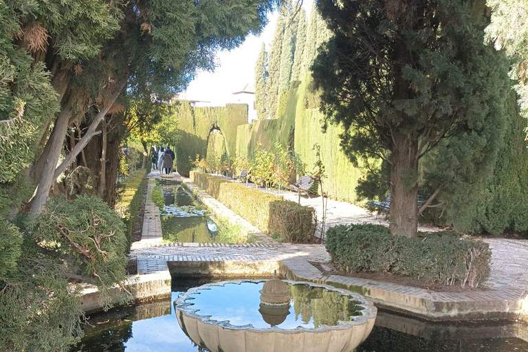 Granada: Alhambra, Alcazaba, and Nasrid Palaces Tour GRANADA. Alhambra with Nasrid palaces, Generalife, Alcazaba