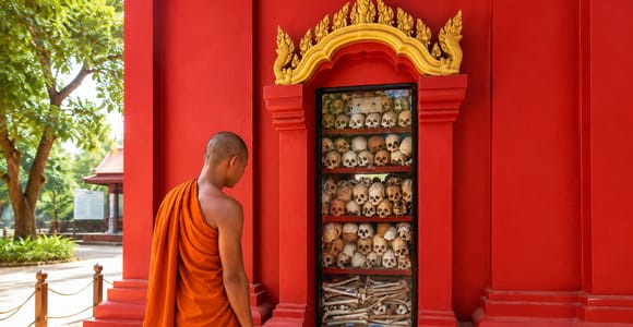 Morning Cycling: City, Killing Fields, Market & Breakfast