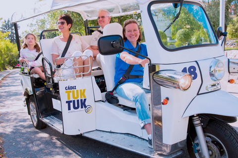 TukTuk-tur i Cádiz med Audioguide