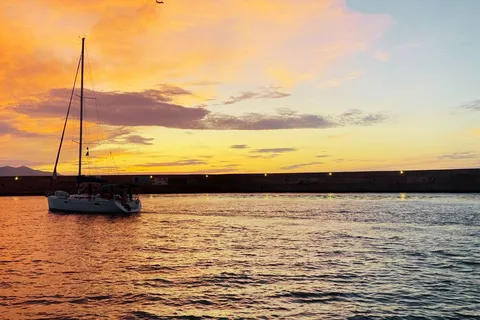 Héraklion : Tour en bateau au coucher du soleil sur l'île de Dia