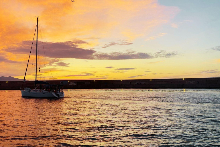 Héraklion : Tour en bateau au coucher du soleil sur l'île de DiaCircuit avec transferts