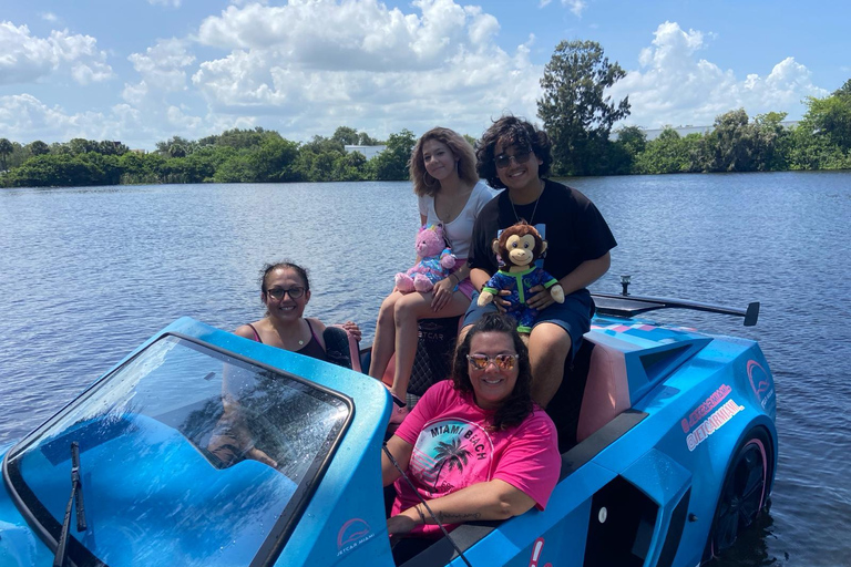 Adrenalina em Miami: Experiência particular única com JetCar1 adulto sem taxas de gás e de marina