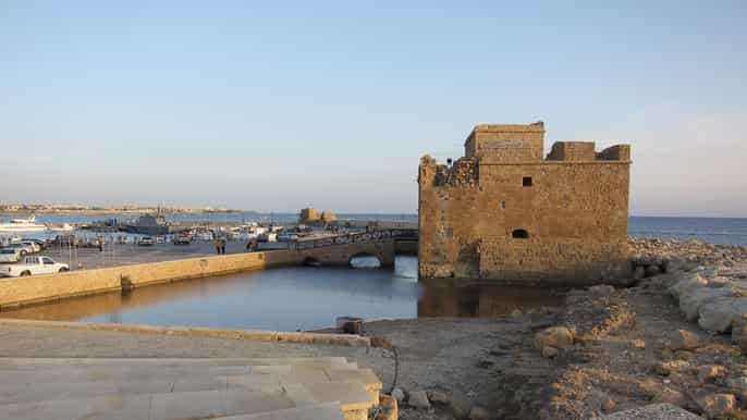 PAPHOS Halve dag excursie per bus met Franstalige gids