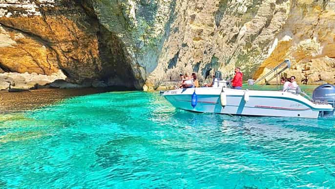 Viagem de 1 dia - Passeios em Comino, Gozo e Crystal Lagoon