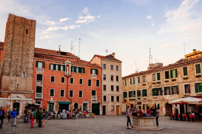 Hoogtepunten van Venetië met lokaal: privéwandeling en gondel