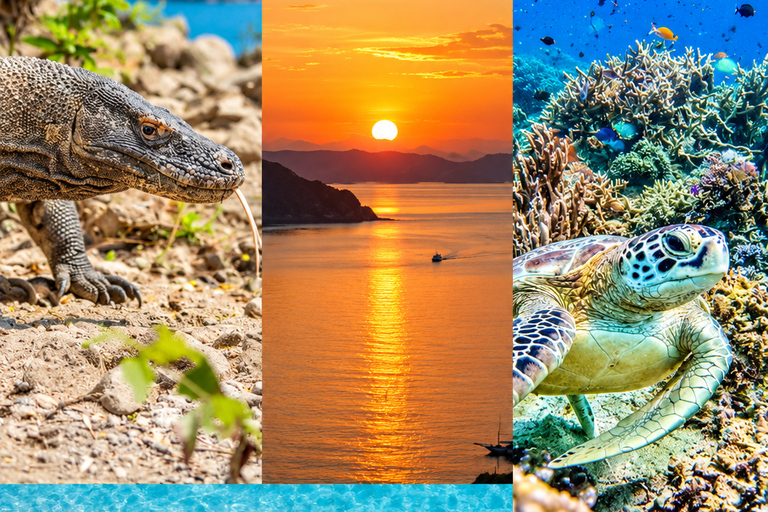 3-Day Komodo National Park Cruise with NK Superior Phinisi Sharing Cabin, Single Bed, Ocean View