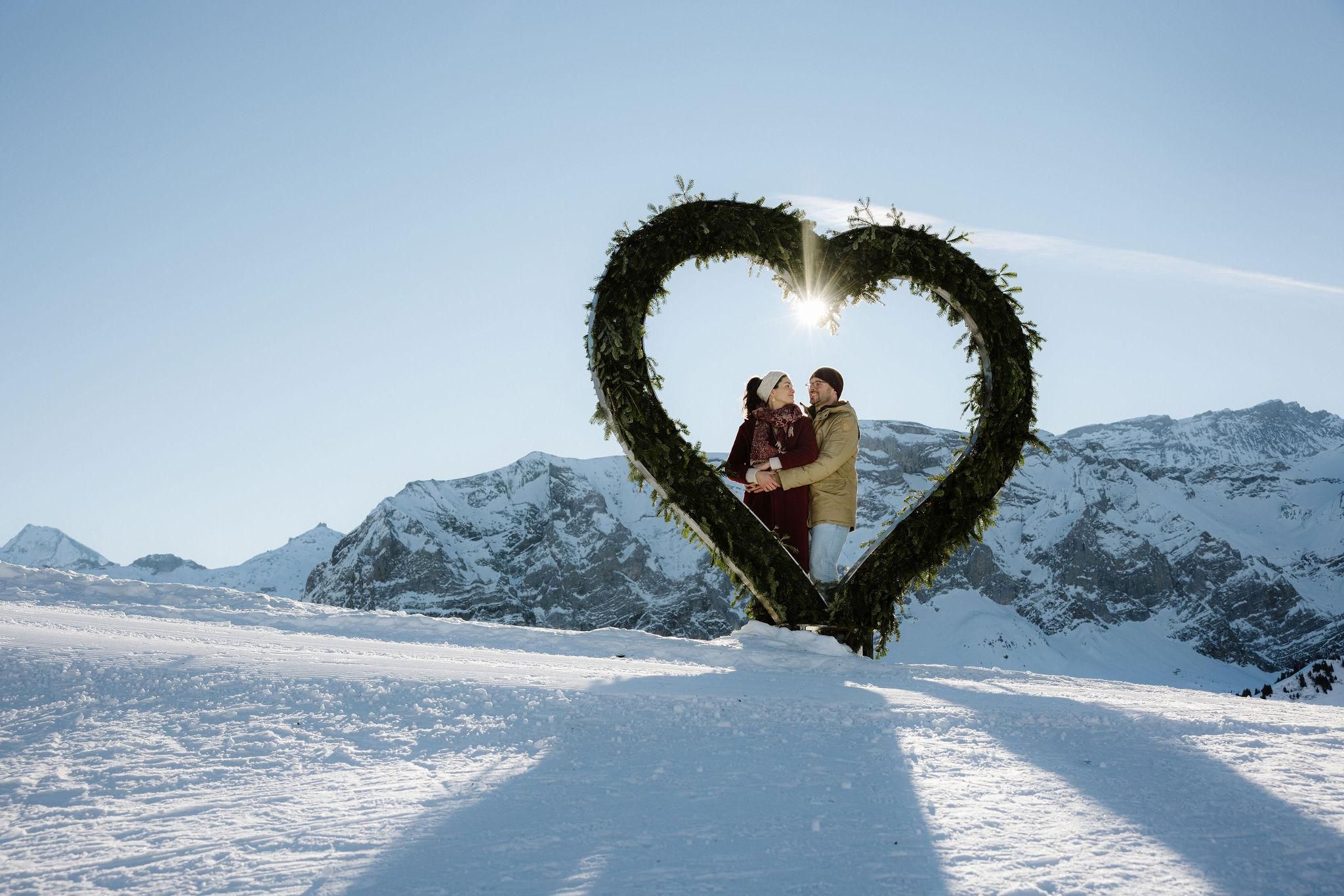 Winter LoveTrail – das romantische Highlight auf dem VogellisiBerg