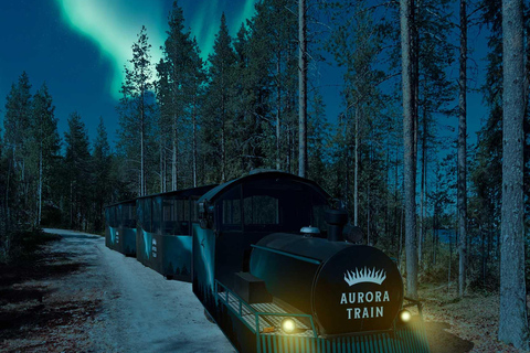 Rovaniemi: Comboio da Aurora para o Wilderness Camp