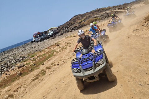 Tenerife: 100% Off-Road Quad Adventure with Pickups & Drinks Single Off-Road Quad Adventure with Pickup & Snacks