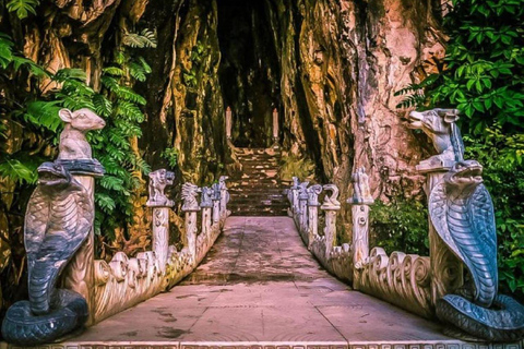 Montanhas de mármore-Montanhas dos macacos-Caverna Am Phu Excursão matinal