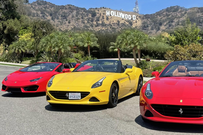 Hollywood Sign 50 Min Lamborghini tour (drive or be driven) Hollywood Sign 50 Min Lamborghini - Be driven
