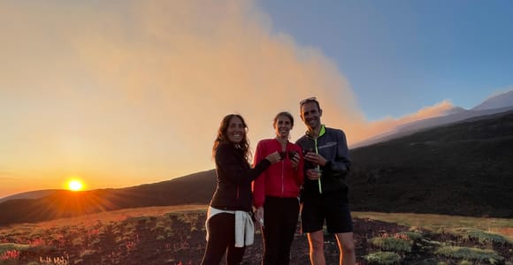 Mount Etna Sunset E-Bike Hike