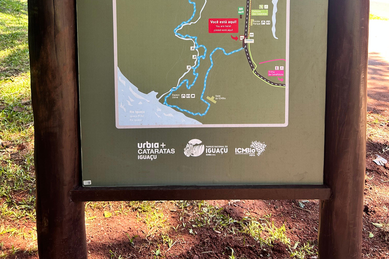 Essence of Iguazú: Full-Day Tour of Iguazú Falls (Brazil Side) and São João Trail Essence of Iguaçu: Full Day at Iguaçu Falls, Brazil, and São João Trail