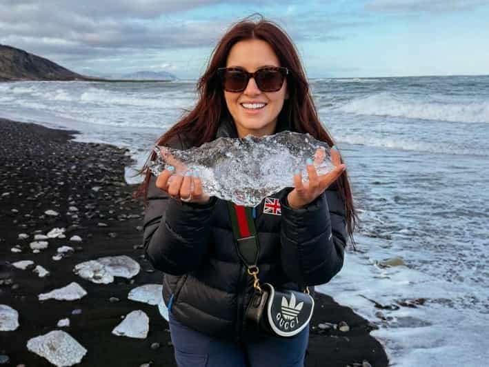Południowe wybrzeże z Diamond Beach: wycieczka prywatna z Reykjavíku