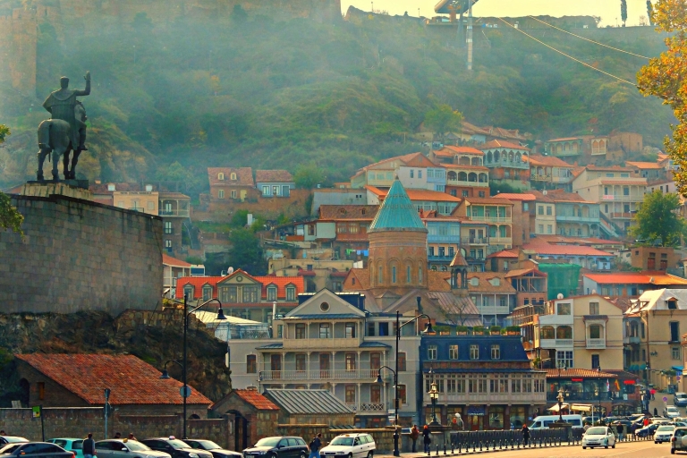 Tbilisi: wycieczka krajoznawcza, degustacja wina lub piwa i kolejka linowaWycieczka prywatna