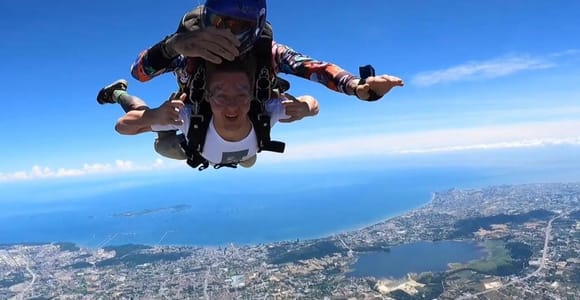 Pattaya: Skydiving with an Ocean View
