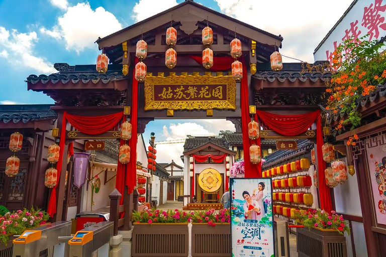 Suzhou: Prosperous Gusu Living Painting Park Entry Ticket