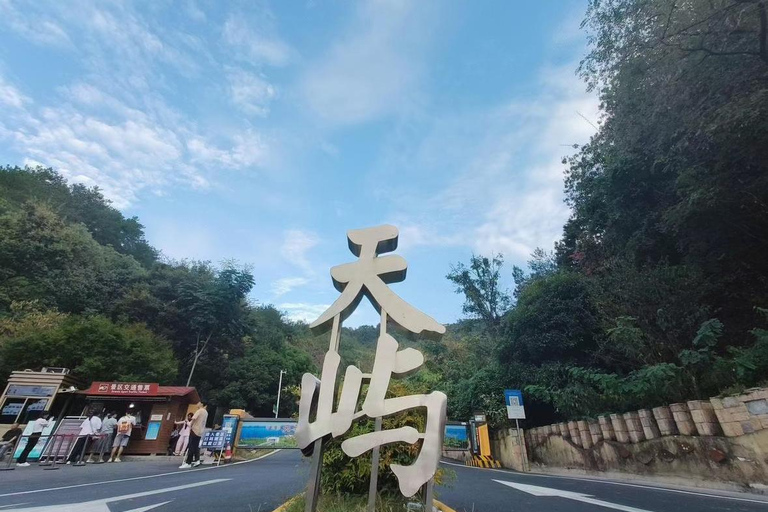 Hangzhou: Tianyu Mountain Scenic Escalator Ticket Tianyu Mountain Ticket+Pick-up & Drop-off Service