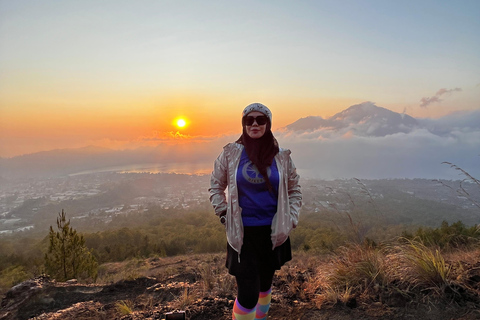 Randonnée privée au Mont Batur avec sources d'eau chaude et transfert à l'hôtel