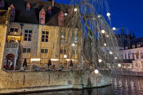 Plaisirs du soir : Visite de Bruges avec bière et chocolat