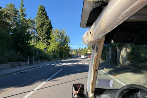 Florence: Private Golf Cart Tour to Fiesole & Roman Sites