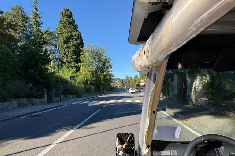 Florence: Private Golf Cart Tour to Fiesole & Roman Sites