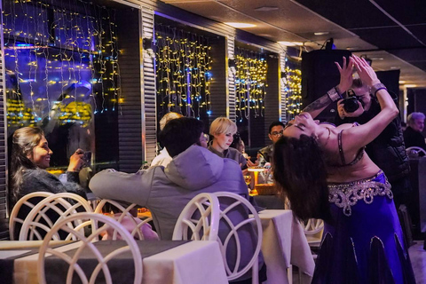 Istanbul: Show Cruise & Dinner at Window Seat Private Table Dinner with Unlimited Alcoholic Drinks with Meeting Point