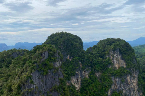 Krabi: Unieke privévaart met tijgergrot tempel &amp; cafés