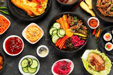 Hannover: Korean Soul Food Cooking Class with Bapsang Dining