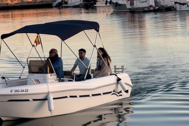 Málaga: capitanea een barco aan de Costa de MálagaAlquiler de barco 2 uur