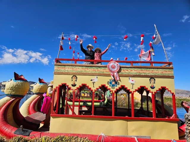 From Puno: Uros Islands Half-Day Tour