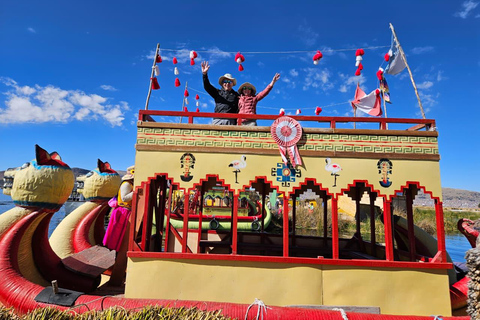 From Puno: Uros Islands Half-Day Tour